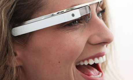 Google's Project Glass headgear cum eyewear Photograph AFP Getty