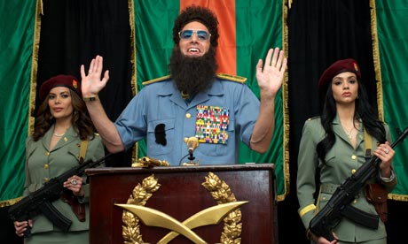 Sacha Baron Cohen as The Dictator