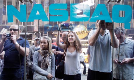 Facebook's share price may have fallen, but the Nasdaq ended the day up 2.46% to 2847.21