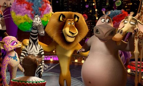 Still from Madagascar 3