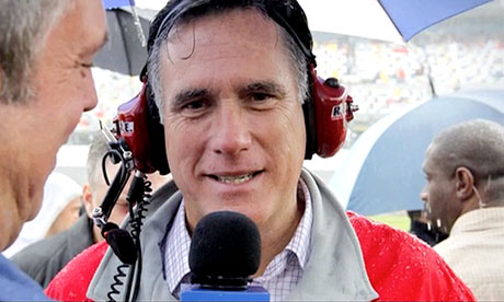 Republican presidential candidate Mitt Romney