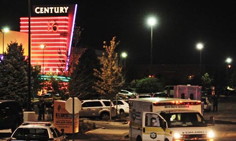 The Century 16 theater in Aurora, Colorado