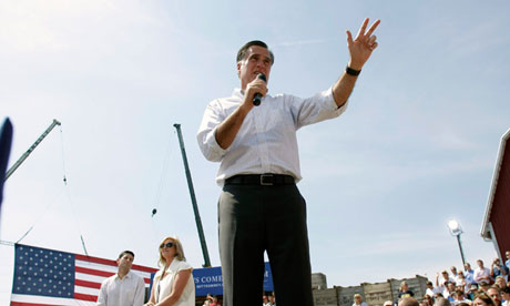 Mitt Romney makes birth certificate quip at Michigan rally | World ...