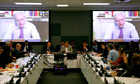 Julian Assange addresses diplomats via videolink