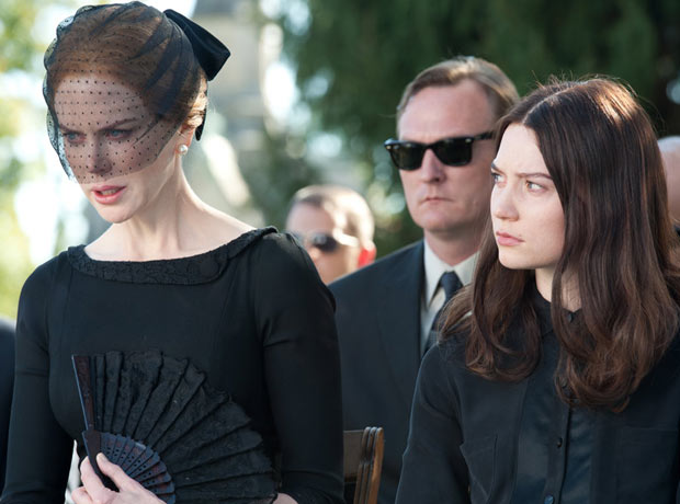 Nicole Kidman and Mia Wasikowska in Stoker