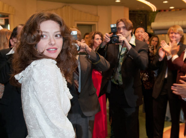 Amanda Seyfried as Linda Lovelace in the Lovelace biopic