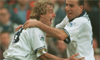 Jurgen Klinsmann on his affection for English football, says England deserve next World Cup — video