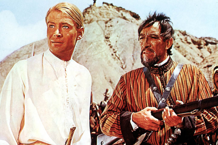 Peter O'Toole in Lawrence of Arabia