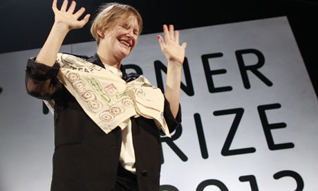 Turner prize winner Laure Prouvost: &rsquo;I&rsquo;m very strange&rsquo;