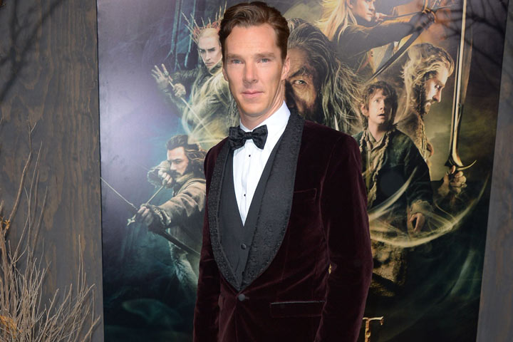 Benedict Cumberbatch at The Hobbit: Desolation of Smaug premiere