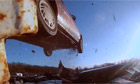Car jumping 2013 championship in West Sussex - video