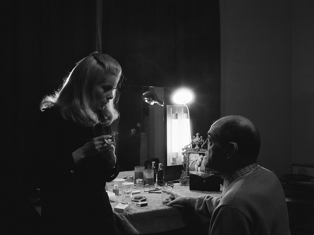 Shooting Of The Film Belle du Jour By Luis Bunuel