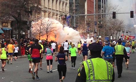 Explosion at Boston marathon