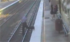 man fell onto railway tracks