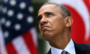 Barack Obama: rain