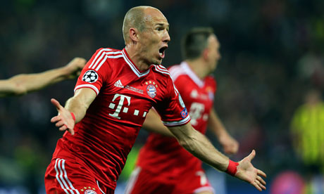 Arjen Robben of Bayern