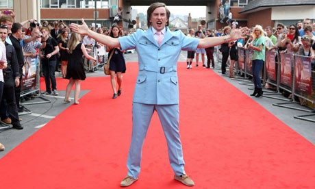 Steve Coogan as Alan Partridge at the Norwich premiere of Alan Partridge: Alpha Papa