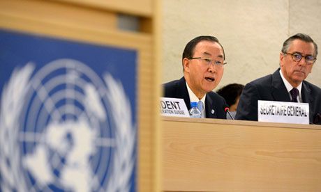 Un secretary general Ban Ki-moon