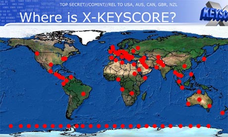 One presentation claims the XKeyscore program covers 'nearly everything a typical user does on the internet'