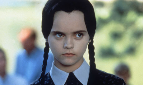 Don't mess ... Christina Ricci as Wednesday Addams in Addams Family Values. Photograph: THE RONALD GRANT ARCHIVE
