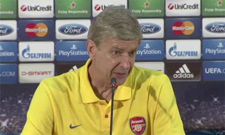 Champions League: Arsène Wenger looks forward to Arsenal vs Fenerbahçe - video