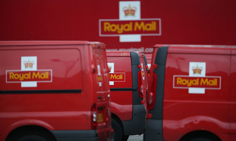 Royal Mail vans