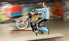 Kids Pull Stunts On Boris Bikes