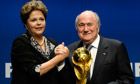 Blatter Rousseff trophy