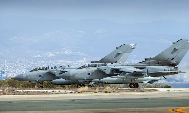 Isis: RAF Tornados dispatched to hit targets in Iraq - video