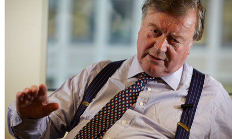 Coalition justice secretary Kenneth Clarke
