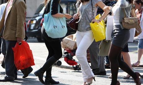 British shoppers consumers