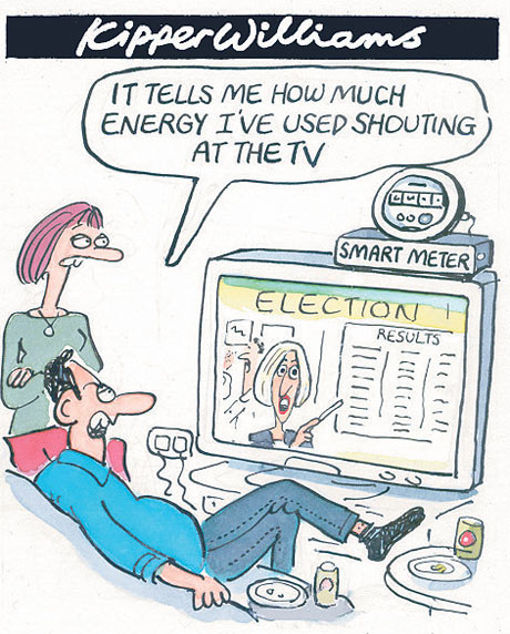 Kipper Williams cartoon on Smart Meters