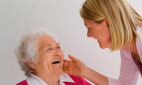 nursing the elderly