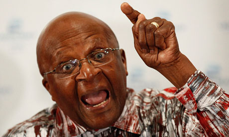 ArchbishopDesmond Tutu in Cape Town, South Africa