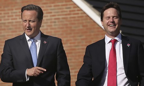 David Cameron And Nick Clegg 
