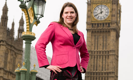 Jo Swinson MP in Westminster, London