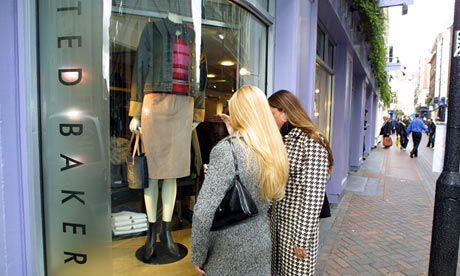 Ted Baker shop in Foubert's Place, London