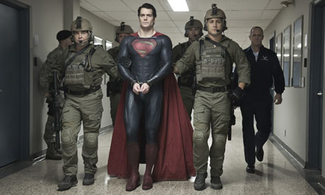 Henry Cavill as Superman in 