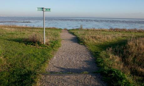 The Isle of Grain in north Kent 