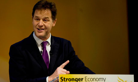 Annual Liberal Democrats Conference nick clegg