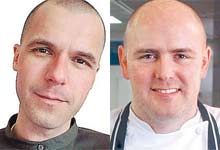 Neil Fairbrother and Aiden Byrne