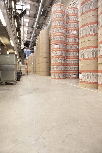 GPC paper reel store