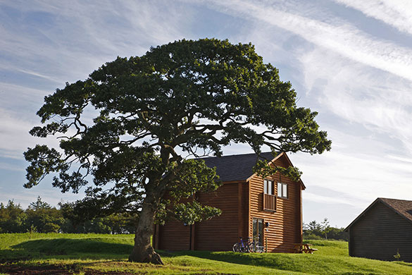 Bluestone: Ramsey Lodge - a wooden lodge at Bluestone