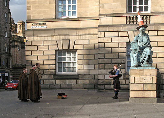 Culture category: High Street Edinburgh, by Callum MacLellan