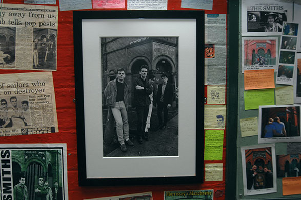   Manchester Music Tour: The Smiths outside Salford Lads Club