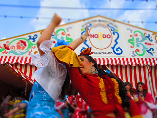 Photography masterclass: Two flamenco dancers in Seville