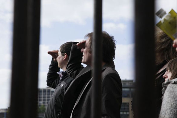 Late Shows: Newcastle: Two people stare into the distance