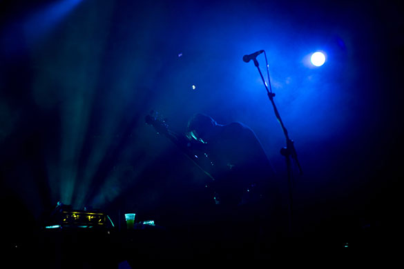 Movement: The xx on stage at All Tomorrow's Parties, 2010