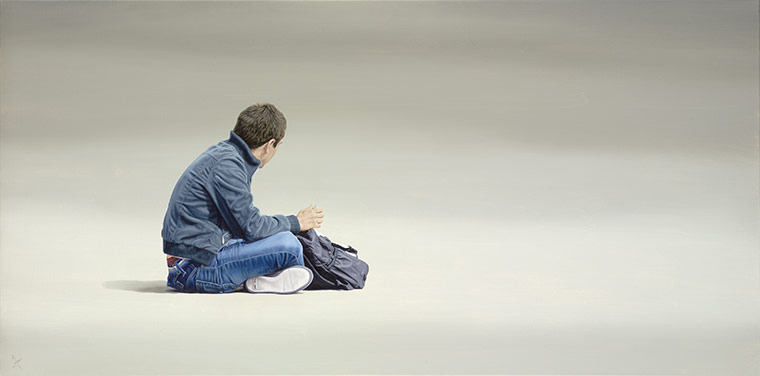 London Lives - longlist: A painting called The North Port Sanction by Nigel Cox