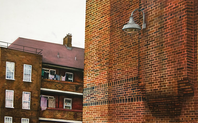 London Lives - longlist: A painting called Them Upstairs by Frank Laws